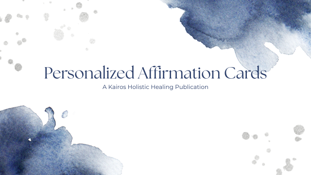 Personalized Affirmation Cards